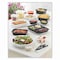 Pactiv Evergreen VERSAtainer Microwavable Containers, Round, 3-Comp, 39 oz, 9 x 9 x 2.25, Black/Clear, Plastic, 150PK NC9388B - alternate 3